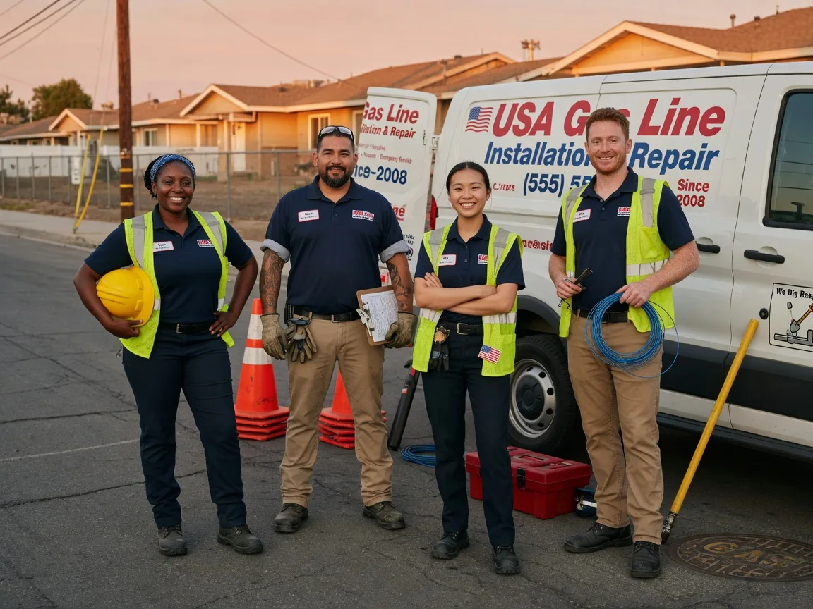 Gas Line Installation company in Kulpmont, PA